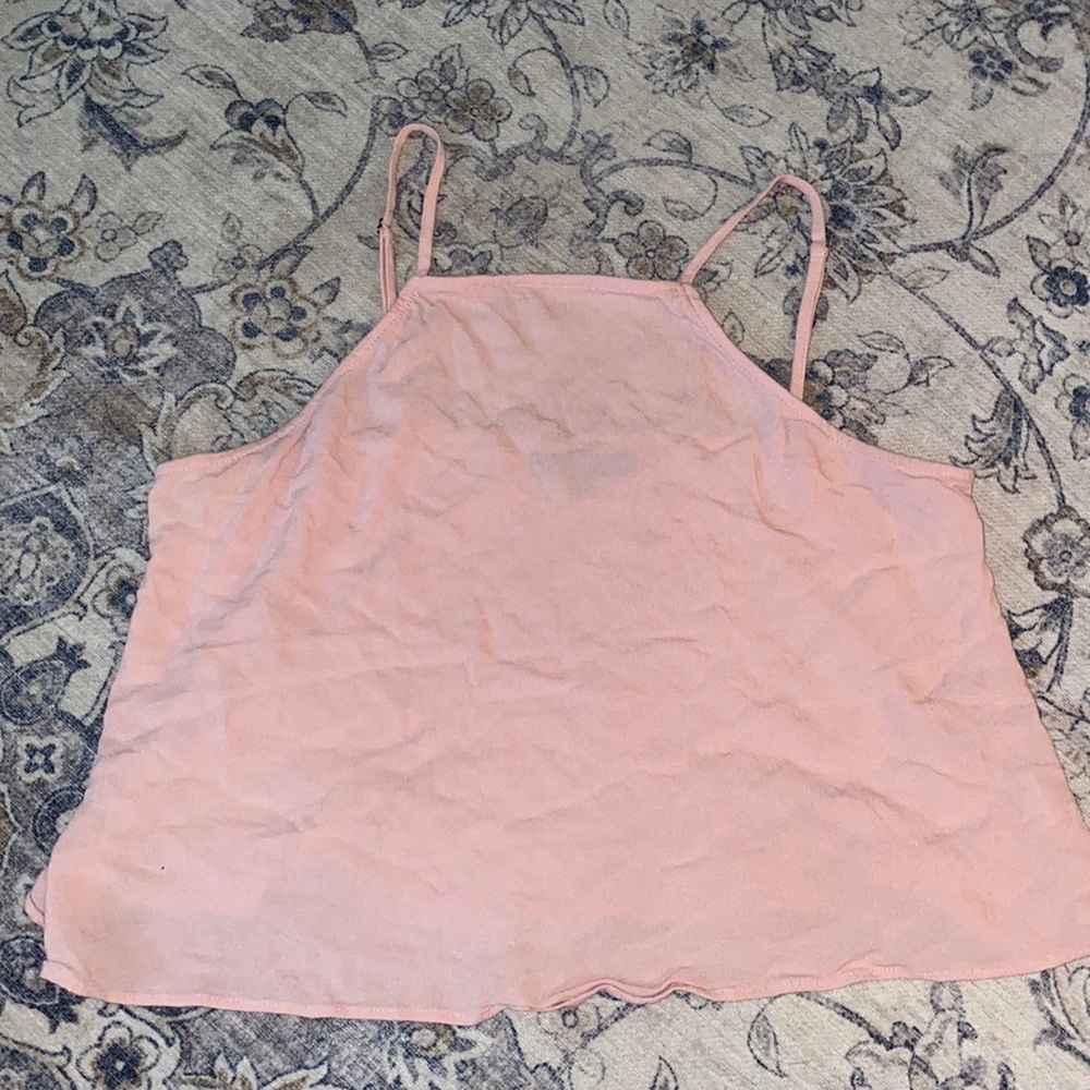 Pink Loose Kendall & Kylie Tank Top